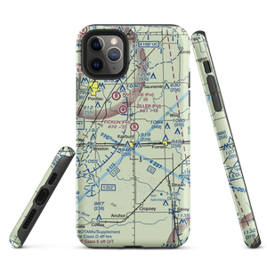 Ficklin-Airtech Airport (26IS) VFR Sectional  Tough iPhone Case