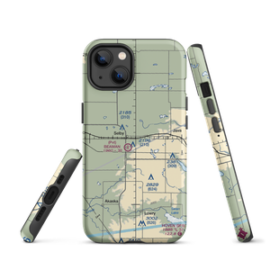 Fiedler Airport (SD37) VFR Sectional  Tough iPhone Case