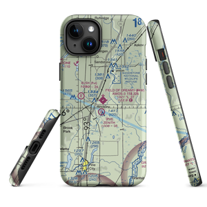 Field of Dreams Airport (04W) VFR Sectional  Tough iPhone Case