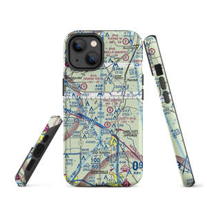 Field of Dreams Airport (FD59) VFR Sectional  Tough iPhone Case