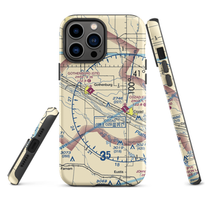 Fiese Airstrip (2NE5) VFR Sectional  Tough iPhone Case