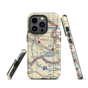 Fiese Airstrip (2NE5) VFR Sectional  Tough iPhone Case