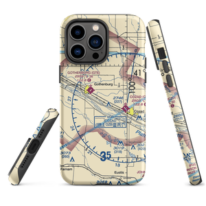 Fiese Airstrip (2NE5) VFR Sectional  Tough iPhone Case