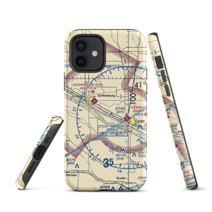 Fiese Airstrip (2NE5) VFR Sectional  Tough iPhone Case