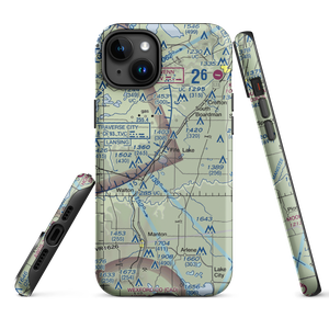 Fife Lake Seaplane Base (M47) VFR Sectional  Tough iPhone Case