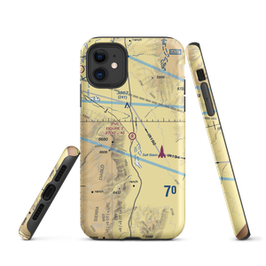 Figure 2 Ranch Airport (88TA) VFR Sectional  Tough iPhone Case