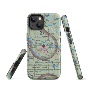 Fillmore County Airport (FKA) VFR Sectional  Tough iPhone Case