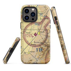 Fillmore Municipal Airport (FOM) VFR Sectional  Tough iPhone Case