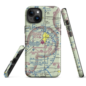 Findlay Airport (FDY) VFR Sectional  Tough iPhone Case