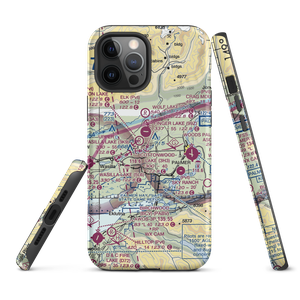 Finger Lake Seaplane Base (99Z) VFR Sectional  Tough iPhone Case