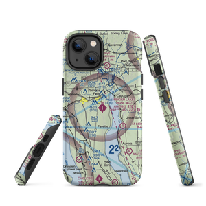 Finger Lakes Regional Airport (0G7) VFR Sectional  Tough iPhone Case