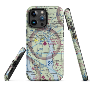 Finger Lakes Regional Airport (0G7) VFR Sectional  Tough iPhone Case