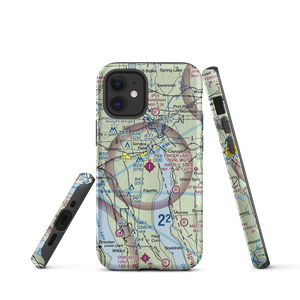 Finger Lakes Regional Airport (0G7) VFR Sectional  Tough iPhone Case