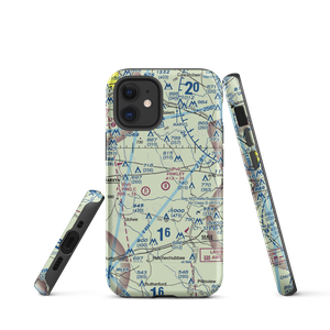 Finkley Farm Airport (2AL8) VFR Sectional  Tough iPhone Case