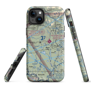 Firemans White Lake Seaplane Base (6NY6) VFR Sectional  Tough iPhone Case