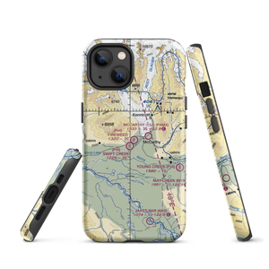 Fireweed Airport (0AK8) VFR Sectional  Tough iPhone Case