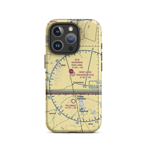 First Aero Squadron Airpark (NM09) VFR Sectional  Tough iPhone Case