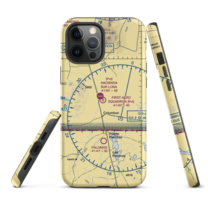 First Aero Squadron Airpark (NM09) VFR Sectional  Tough iPhone Case