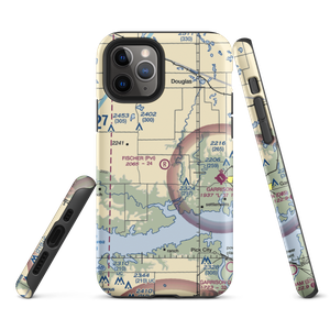 Fischer Private Airport (ND22) VFR Sectional  Tough iPhone Case