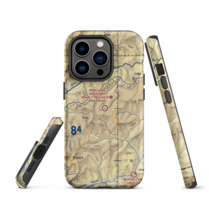 Fish Lake /US Forest Service/ Airport (S92) VFR Sectional  Tough iPhone Case