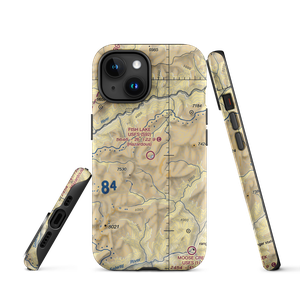 Fish Lake /US Forest Service/ Airport (S92) VFR Sectional  Tough iPhone Case