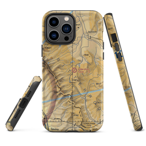 Fish Ranch Airport (18MT) VFR Sectional  Tough iPhone Case