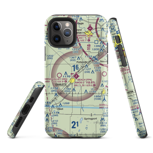 Fitch H Beach Airport (FPK) VFR Sectional  Tough iPhone Case