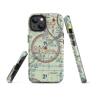 Fitch H Beach Airport (FPK) VFR Sectional  Tough iPhone Case