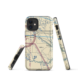 Fitterer's Strip (06ND) VFR Sectional  Tough iPhone Case