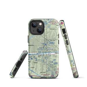 Fizzle Ridge Airport (3MO8) VFR Sectional  Tough iPhone Case