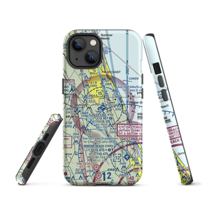 Flagler Executive Airport (FIN) VFR Sectional  Tough iPhone Case