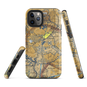 Flagstaff Pulliam Airport (FLG) VFR Sectional  Tough iPhone Case