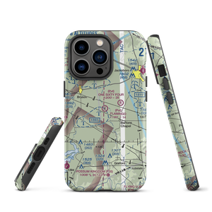 Flamingo Airfield (TA59) VFR Sectional  Tough iPhone Case