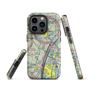 Flat Bush Airport (XA99) VFR Sectional  Tough iPhone Case