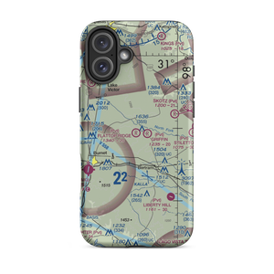 Flattop Ridge Airport (TA63) VFR Sectional  Tough iPhone Case