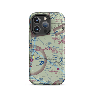 Flattop Ridge Airport (TA63) VFR Sectional  Tough iPhone Case