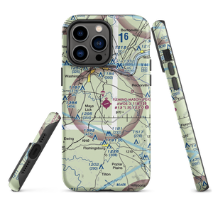 Fleming Mason Airport (FGX) VFR Sectional  Tough iPhone Case