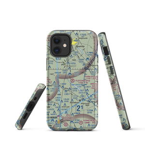 Fletcher Airport (0PN0) VFR Sectional  Tough iPhone Case