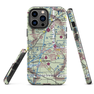 Fletcher Airport (9WI8) VFR Sectional  Tough iPhone Case