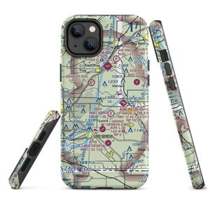 Fletcher Airport (9WI8) VFR Sectional  Tough iPhone Case