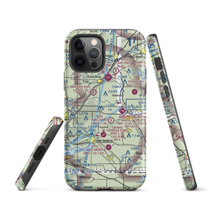 Fletcher Airport (9WI8) VFR Sectional  Tough iPhone Case