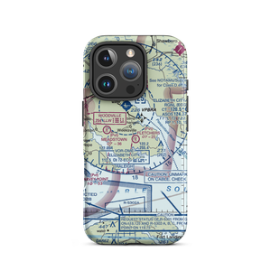 Fletcher's Airport (1NC3) VFR Sectional  Tough iPhone Case