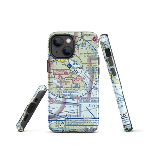 Fletcher's Airport (1NC3) VFR Sectional  Tough iPhone Case