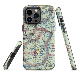 Flint Ridge Airport (22NC) VFR Sectional  Tough iPhone Case