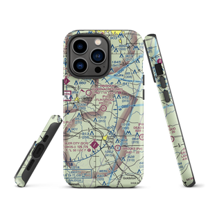 Flint Ridge Airport (22NC) VFR Sectional  Tough iPhone Case