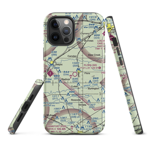 Flora Municipal Airport (5I2) VFR Sectional  Tough iPhone Case