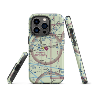 Flora Municipal Airport (FOA) VFR Sectional  Tough iPhone Case