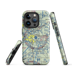 Florence Regional Airport (FLO) VFR Sectional  Tough iPhone Case