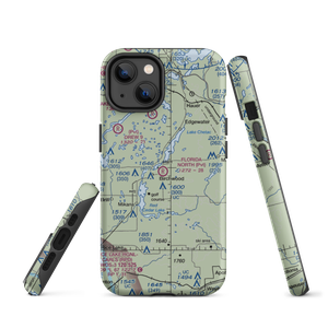 Florida North Airport (WN98) VFR Sectional  Tough iPhone Case
