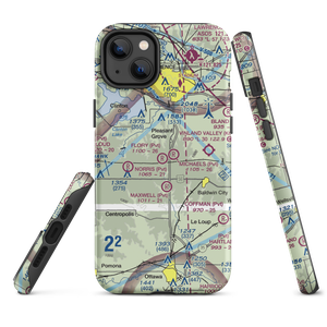 Flory /Private/ Airport (SN21) VFR Sectional  Tough iPhone Case